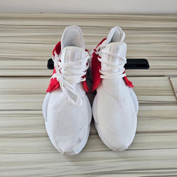 Adidas Y-3 Kaiwa Knit Cloud White Red Size 6 - Picture 5 of 9
